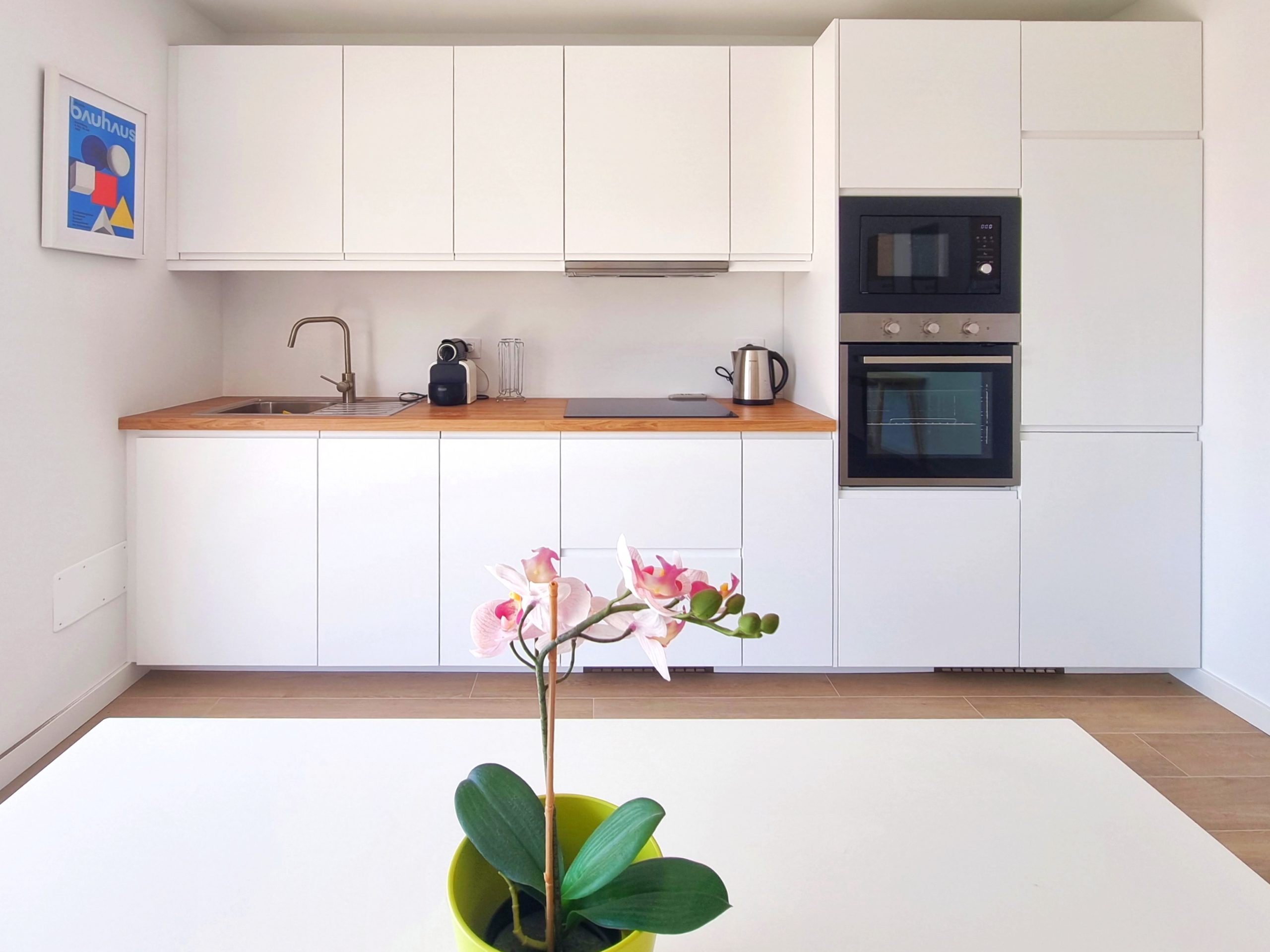 Detalle de cocina de vivienda en Tenerife, fotografía HDR